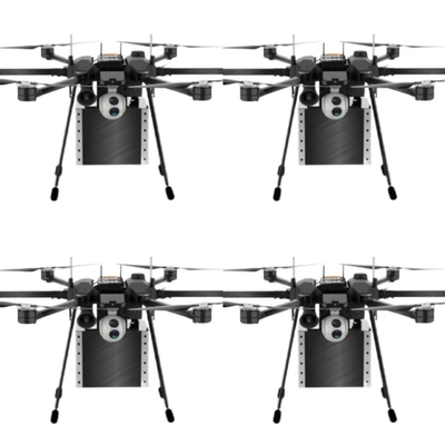 多重ミッションネットワーク多回転型無人機 個人用航空機 10kg 積荷