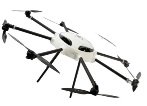 LT-M8FD 査察・物流分野向け オーダーメイド 8回転器ネットワーク型UAV