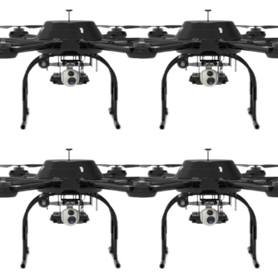 8 ロータ ハービー デューティ ネットワーク UAV 30kg レベル AI 三軸シリーズ 光電鏡